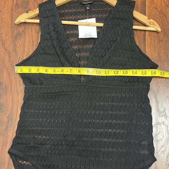 NWT top shop lace bodysuit size 8 - Picture 5 of 7